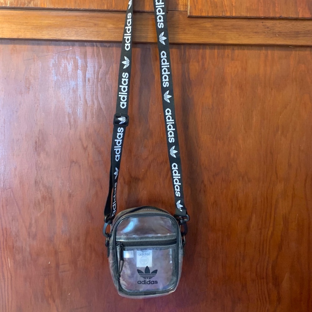 ADIDAS clear crossbody